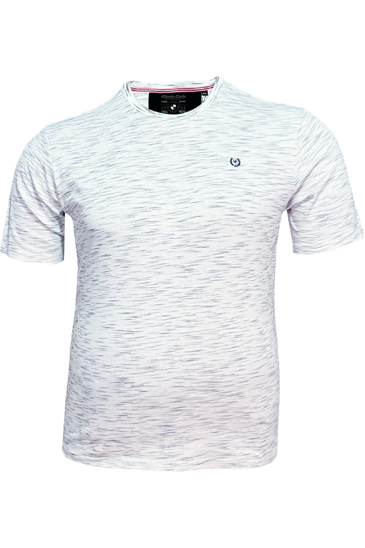 Büyük Beden Flamlı Likralı Penye T-shirt