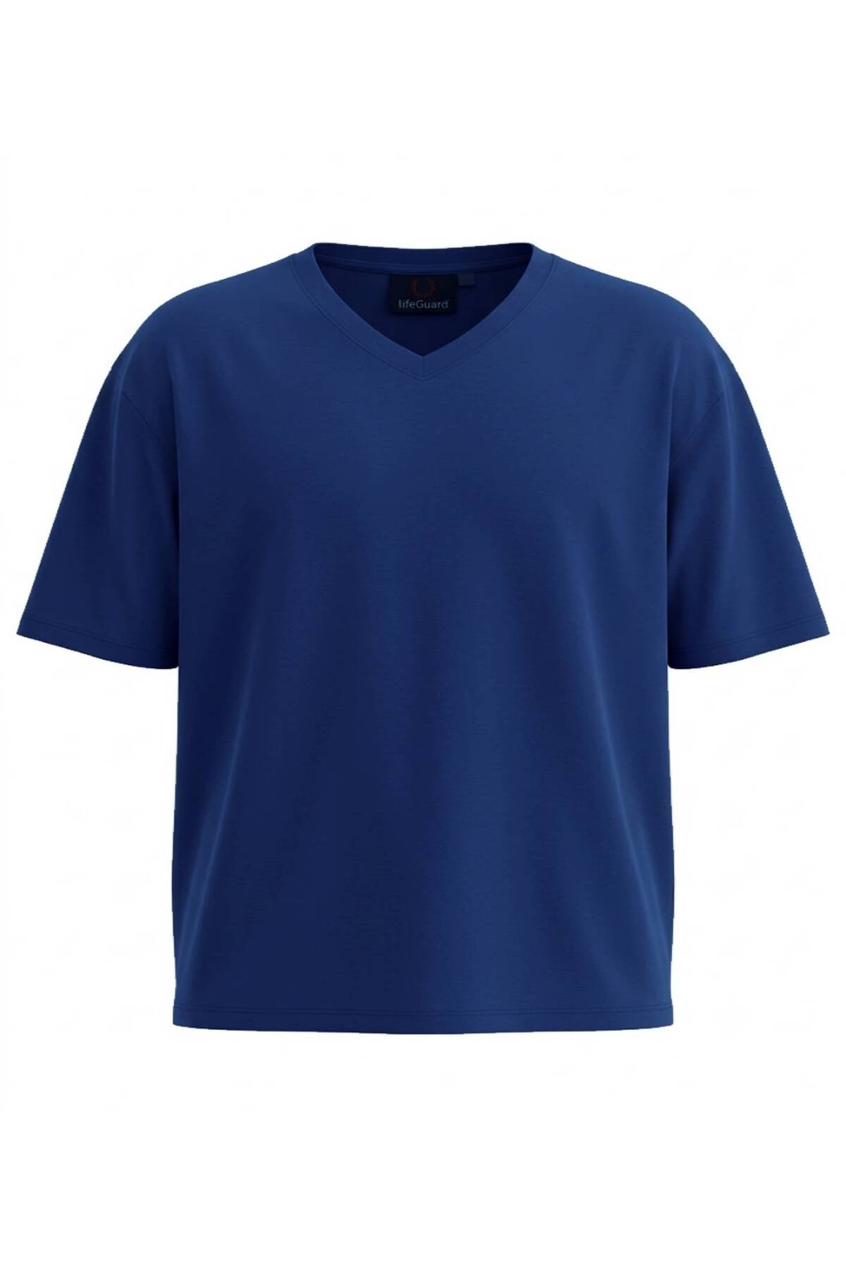Büyük Beden V Yaka Tshirt