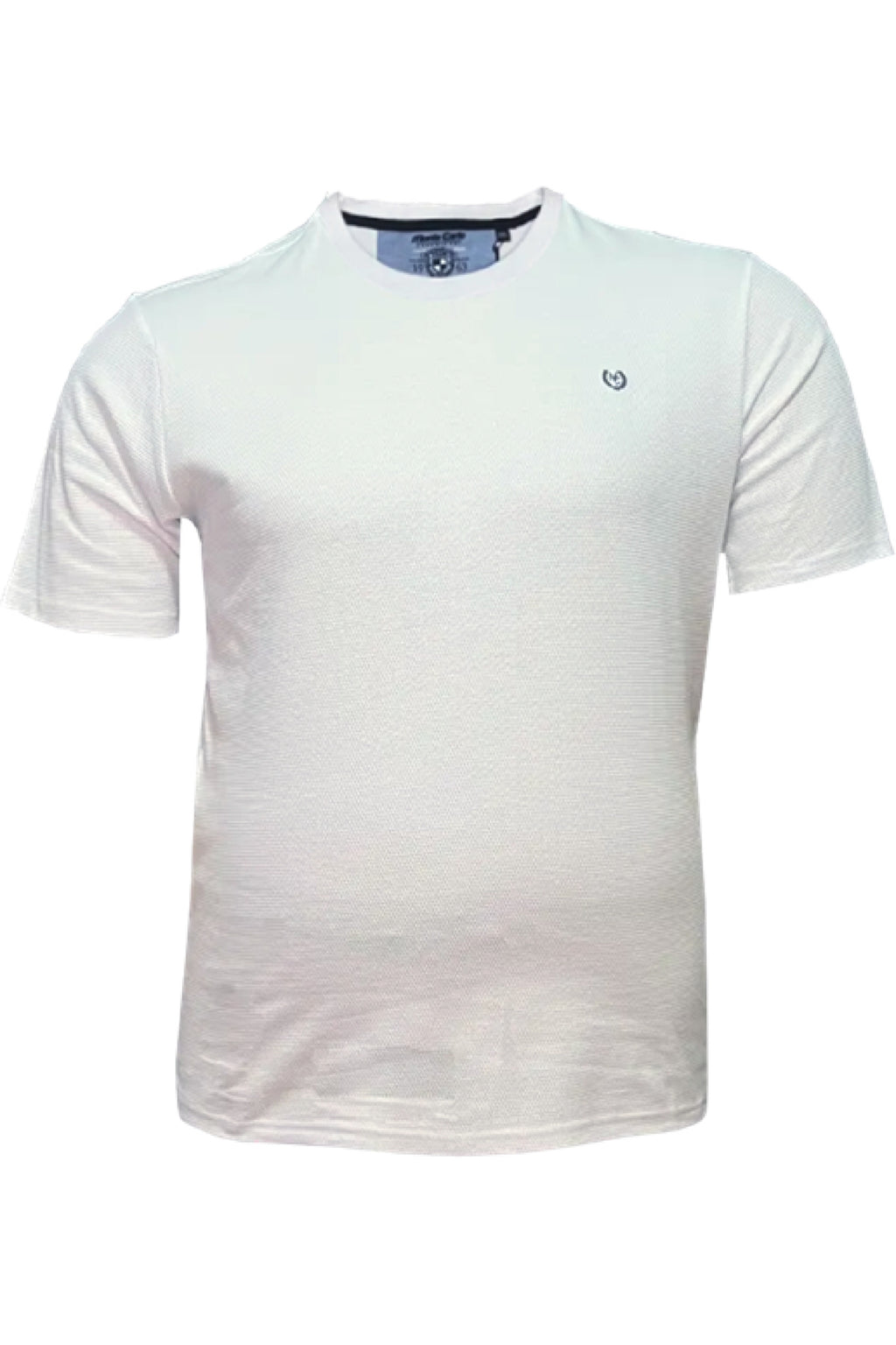 Büyük Beden Waffle Örme Likralı Penye T-shirt