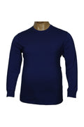 Büyük Beden Likralı Bisiklet Yaka Sweatshirt