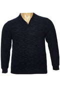Erkek Yeşil  Büyük Beden Desenli Kalın Sweatshirt