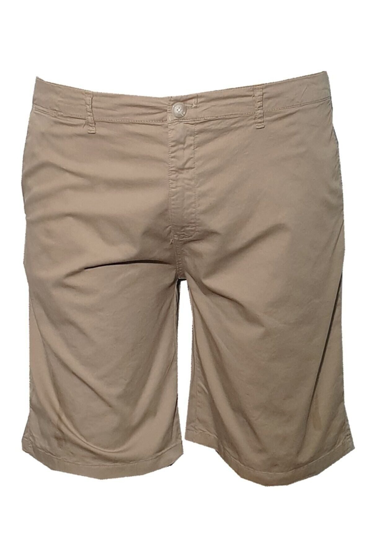 Büyük Beden Likralı Chino Short