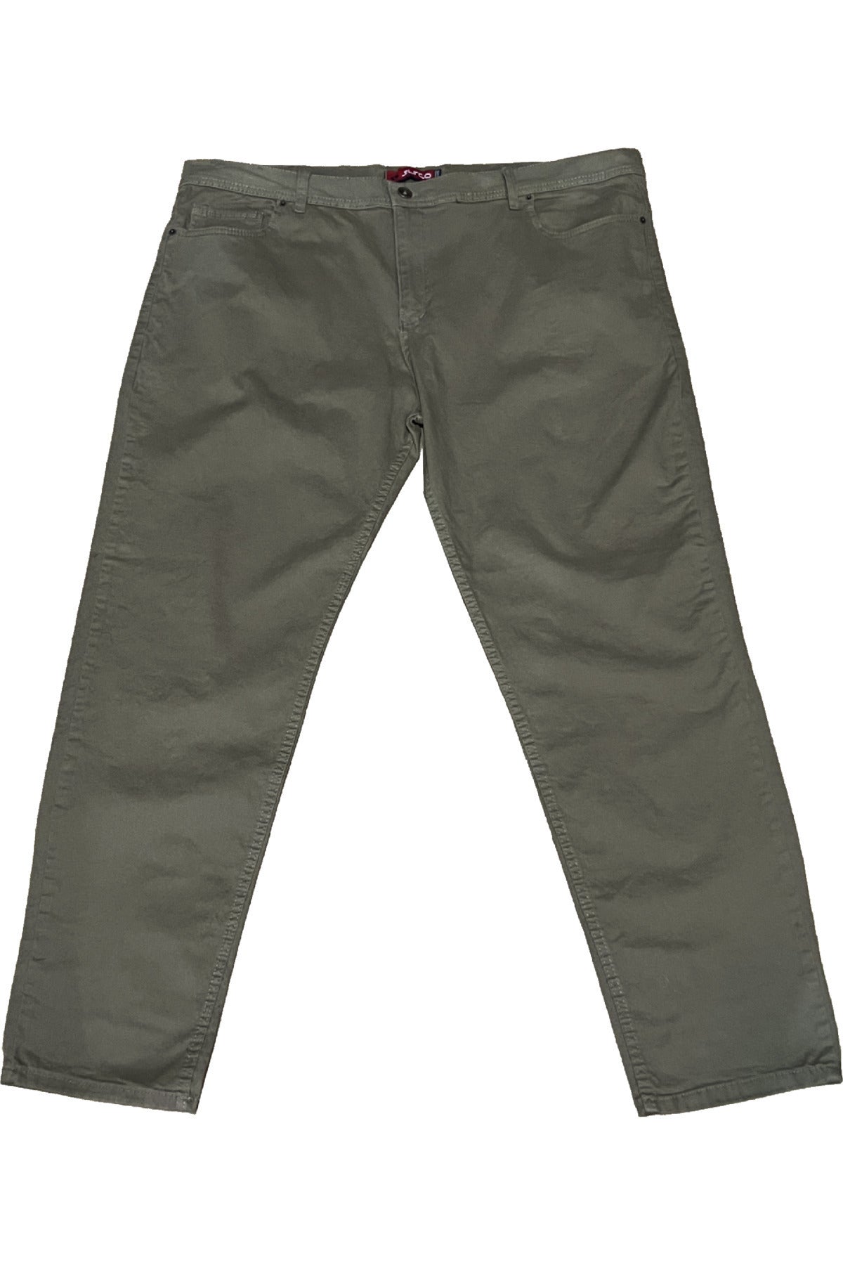 Büyük Beden 5 Cepli Gabardin Pantolon