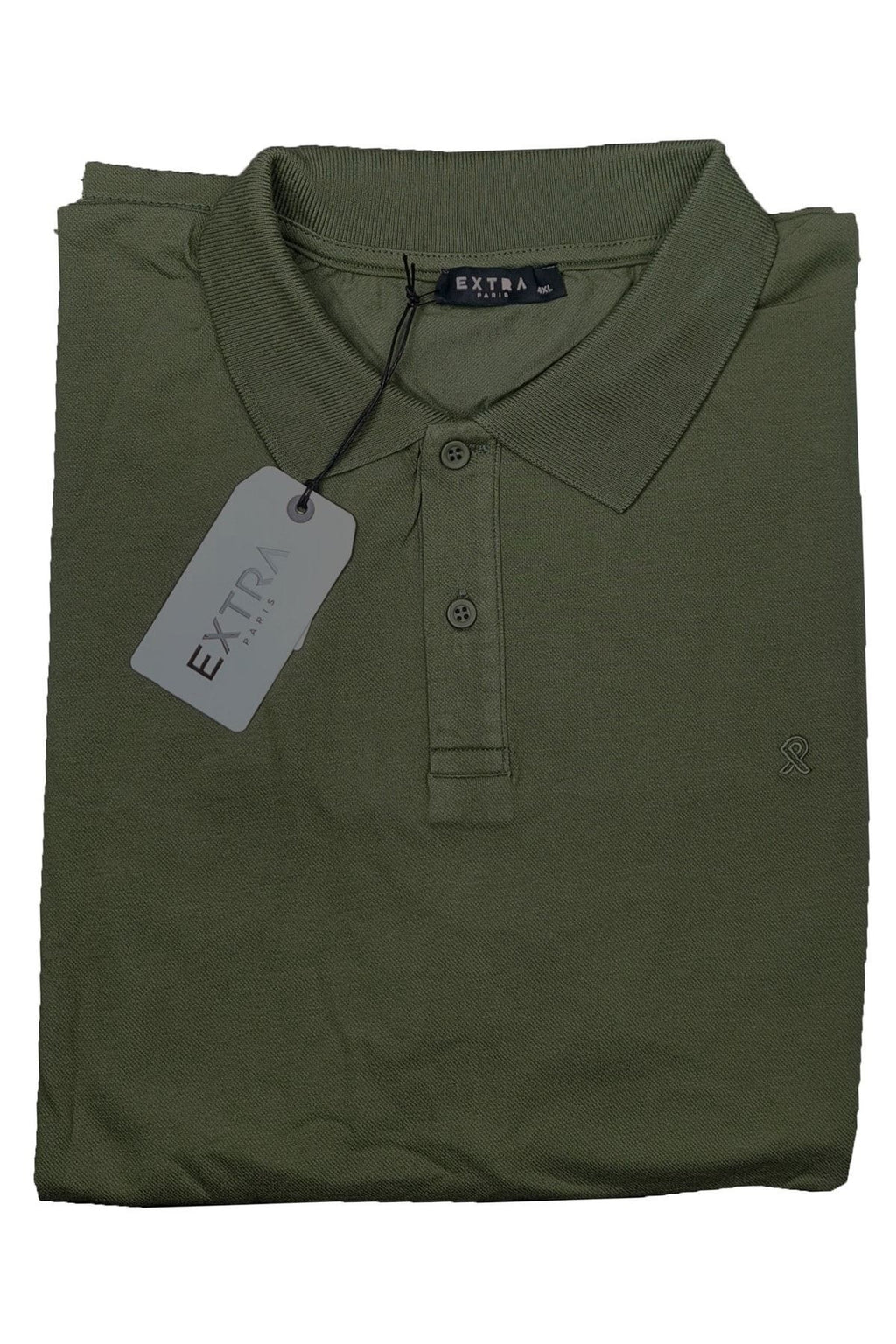 Büyük Beden İnce Polo Yaka Lakost T-Shirt