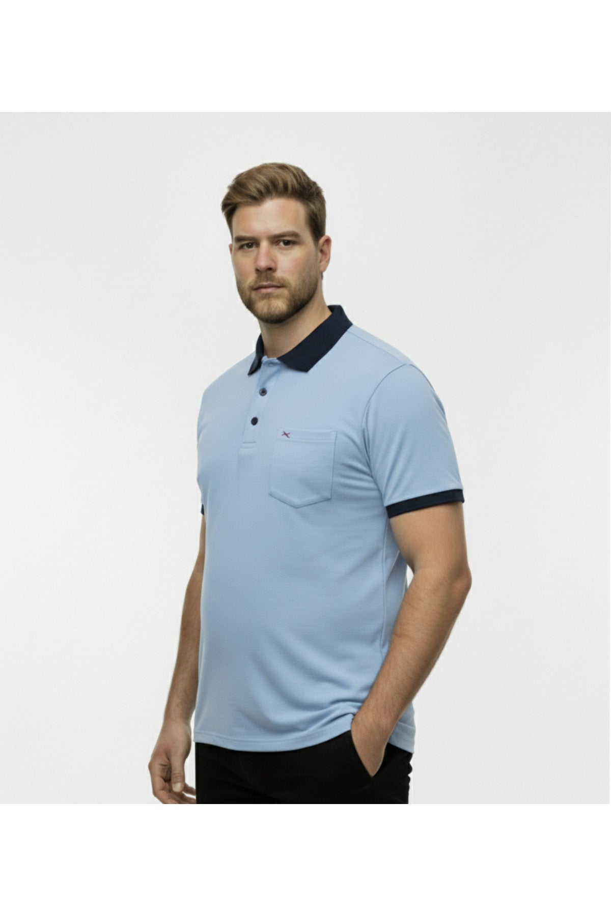 Büyük Beden Erkek Polo Yaka T-Shirt