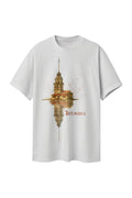 Büyük Beden Dijital Baskılı T-shirt