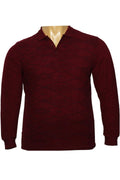 Erkek Yeşil  Büyük Beden Desenli Kalın Sweatshirt