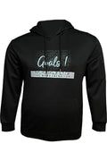 Büyük Beden Kapşonlu Baskılı Sweatshirt