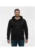 Büyük Beden Kapşonlu Fermuarlı Kışlık Sweatshirt