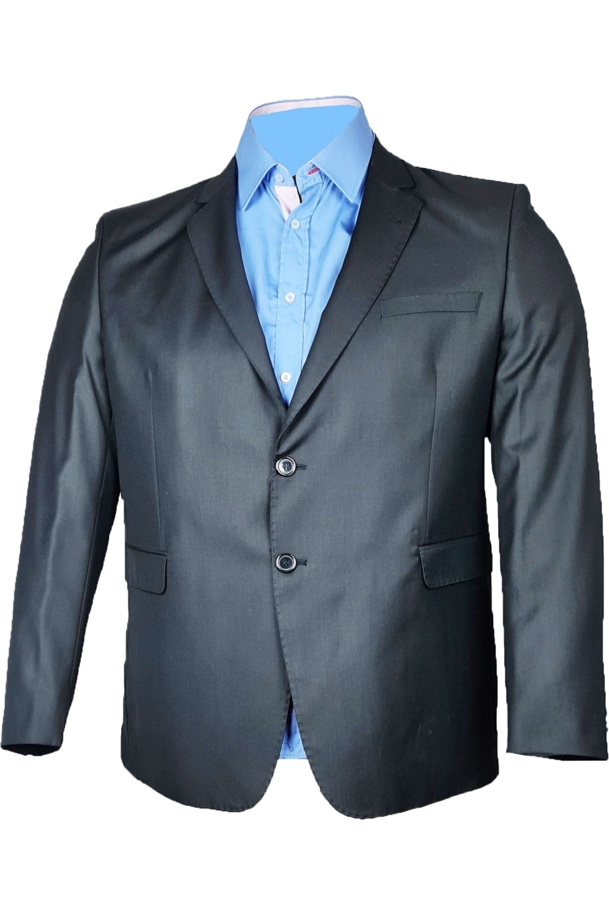 Büyük Beden Gri Blazer Ceket/6 Drop