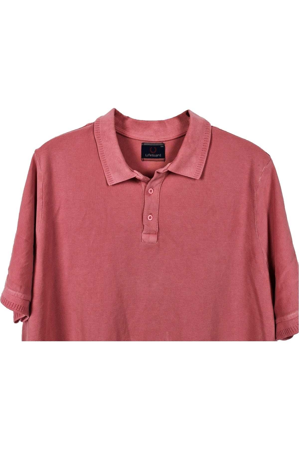 Büyük Beden Likralı Polo Yaka Lakost T-shirt