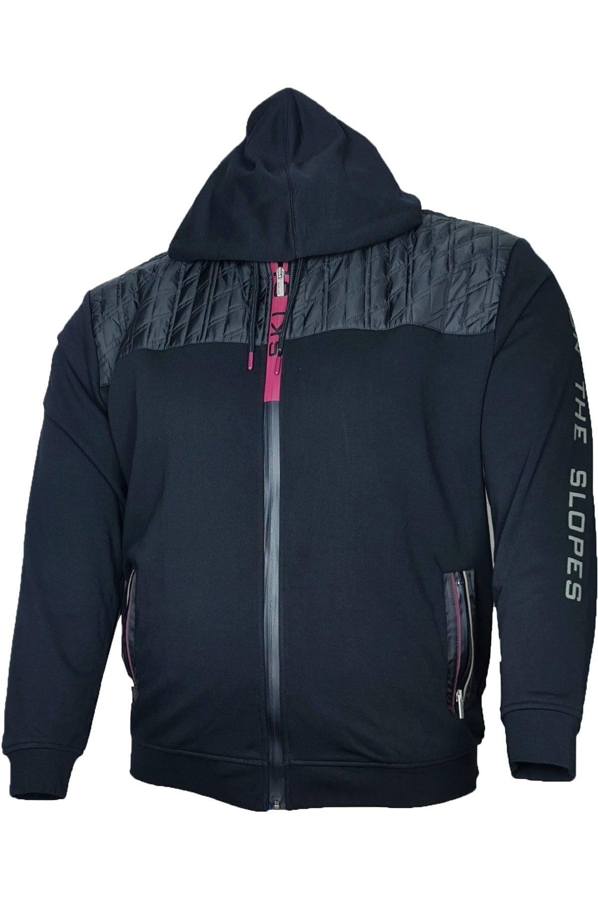 Büyük Beden Kapşonlu Sweatshirt