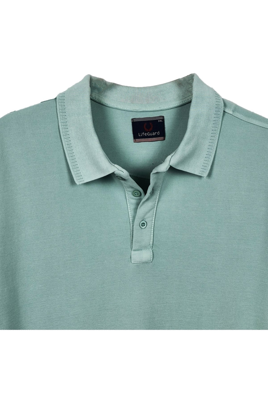 Büyük Beden Likralı Polo Yaka Lakost T-shirt