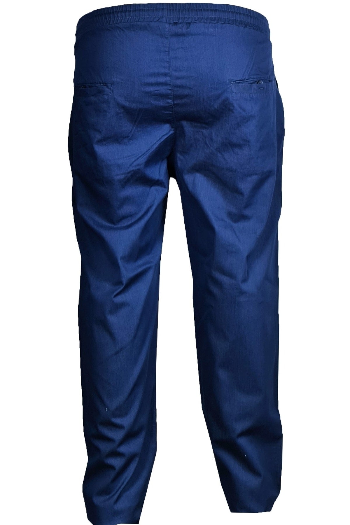Büyük Beden Beli Lastikli Likralı Kot Pantolon