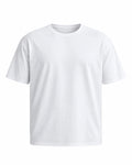 Büyük Beden Likralı Bisiklet Yaka Tshirt